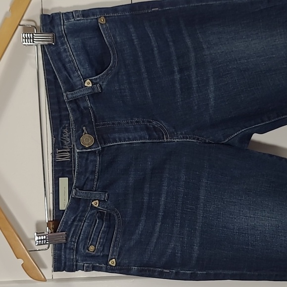 EUC Kut From the Kloth Katy Jeans Women's 6 Straight Leg Mid Rise Cropped Denim - Picture 5 of 12